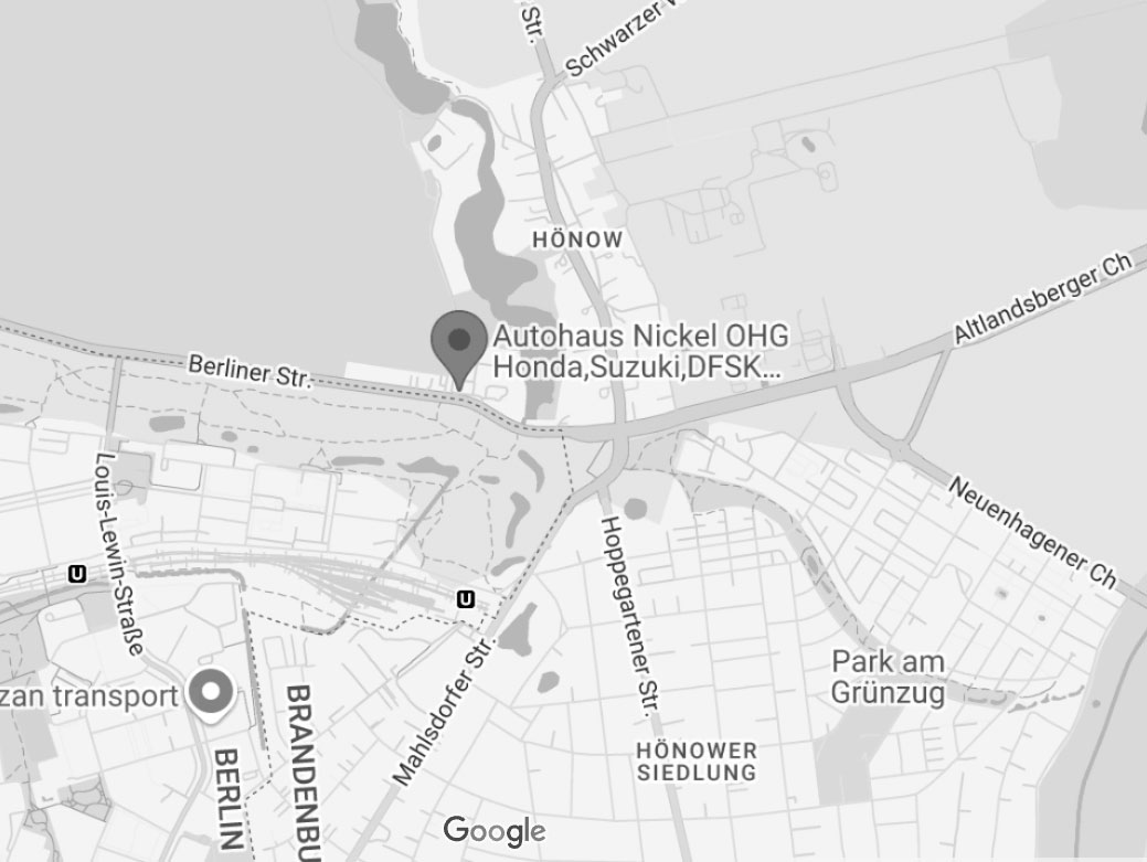 Screenshot von Google Maps